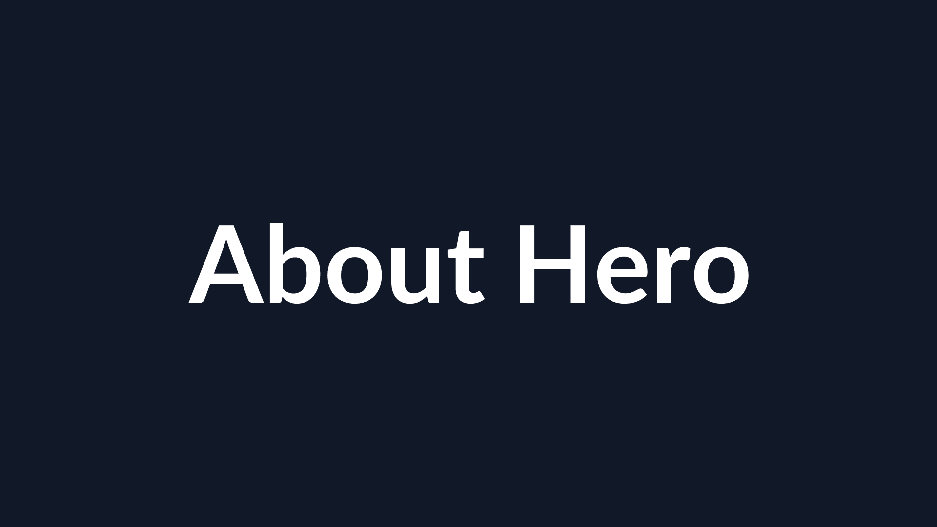 Hero background image